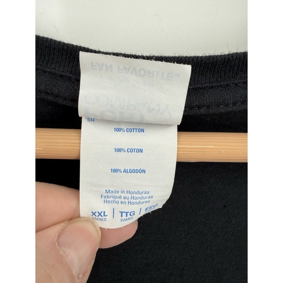 Vortex T Shirt Womens 2XL Atlanta Bar Graphic Edgy Urban Punk Skull Grunge Goth - Picture 6 of 7